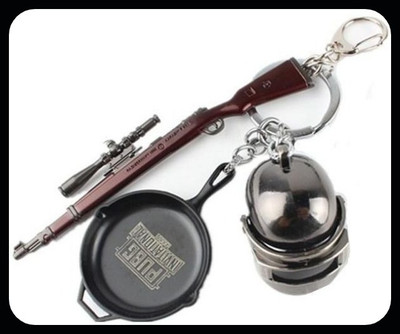 gtrp Top_PUBG Key Chains | Premium Quality | Set of 3 Key Chain