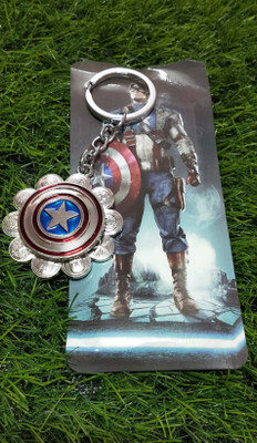Meeko.com Captain America Shield key chain 0a Key Chain