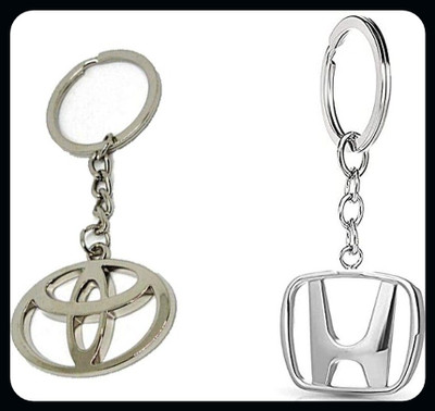 GSV HondaToyota Logo silver Keychain keychain_J241 Key Chain