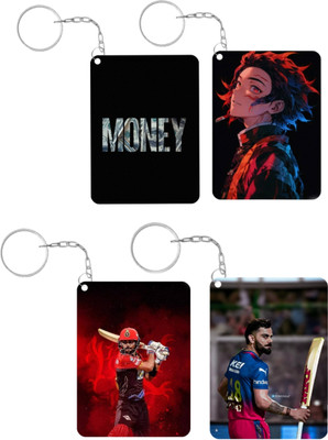 jojo creations jojo present pack of 4 high quality keychains uses of multi use bike,car,scooty Key Chain