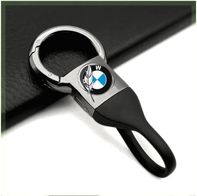 Sbb Novelty Zinc Alloy Fob Heavy Duty Keychain For All bmww Car Model Round Shape Key Chain