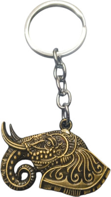 mik ELEPHANT FACE DESIGNER LOOK PREMIUM METAL Key Chain