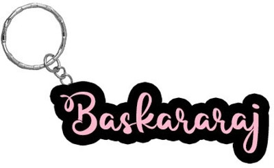 SY Gifts BPK Baskararaj Name Keychain Key Chain