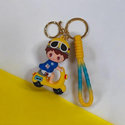 gtrp Cartoon Characters Keychain for Girls Boys, Cute Silicon R36 Key Chain