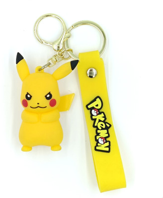 SCO Cute Pikachu Keychain | Pokemon Pikachu Keyring | Pikachu Keychain for Kids,Bags Key Chain