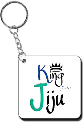 dk printing N-king jiju printed cute woodan keychain Key Chain
