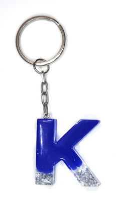 Swasti RESIN BLUE KEYCHAIN-K Key Chain