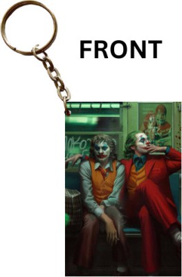 Hariyaali Enterprises LLP The Dark Knight JOKER'S FAN ART Key Chain