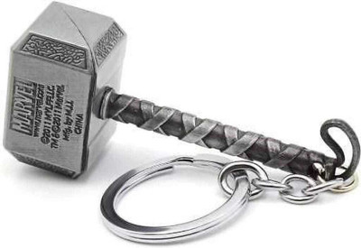 BBG NEW_Thor Hammer Marvel Avengers Superhero Silver Metal Key Chain