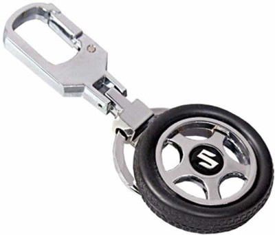 SUZUKI Spinning Tyre Rotary Wheel Locking Metal Key chains Key Chain
