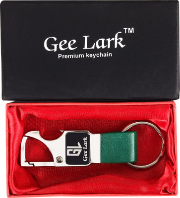 Geelark Premium Key Chain Man & Woman (set of 1 Green ) Key Chain