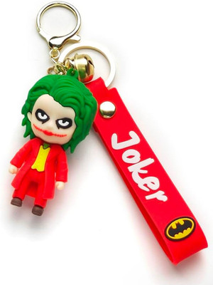SHRI JI JOKER Keychain and Keyring in Red Suit Key Chain