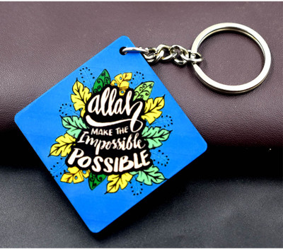 AFH Allah Make the Impossible Possible Keychain for Men and Women Key Chain