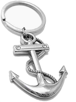 AFH Anchor Religious Keychain for Men and Women Key Chain