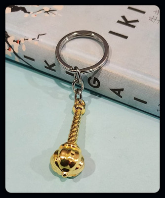 Jainzon Lord Hanuman Gada gold Metal keychain-S614_ak14 Key Chain