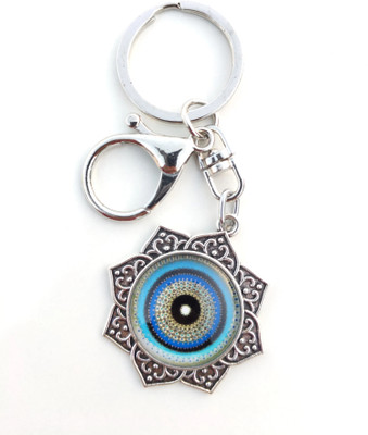 Achyuta Evil Eye Protection Keychain – Good Luck & Warding Off Negativity Key Chain