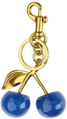 SR CREATION Glitter Cherry Bag Charm with Key Ring and Clip- key Chain For Girls Key Chain Key Chain