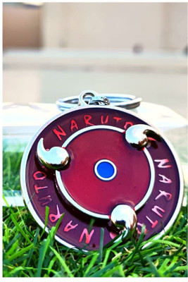 Meeko.com Keychain-Round Naruto spinner for man and women Key Chain