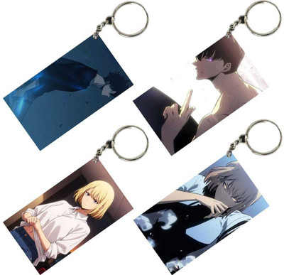 MITTRA Indiacraft SOLO LEVELING Anime Unique Style 4 pcs Combo Key Chain