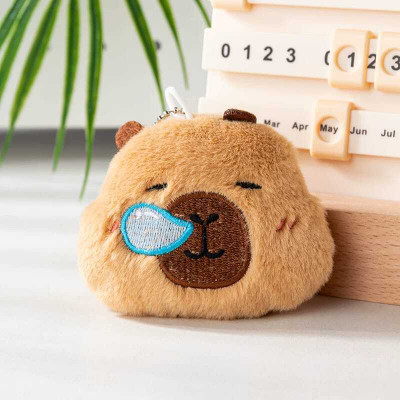 Kawaii Capybara pet voice keychain Key Chain
