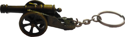 Rashi Traders Green Canon Metal Key Chain 02 For Boys and Girls Key Chain