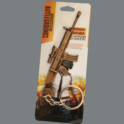 JUXEY PG-06 PUBG BATTLEGROUNDS GUN METAL Key Chain