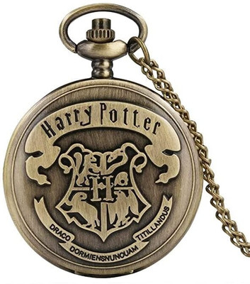 gtrp Harry Potter Metal Vintage Antique Look Pocket Watch Keyring-New1092 Key Chain