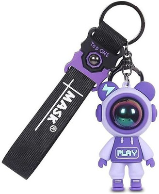 LEMONET Astronaut Outer Space Keychain, Cute Keychain For Women Key Chain