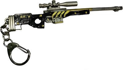 MAG BEE PUBG AWM Sniper Gun- Dragon Finish Key Chain