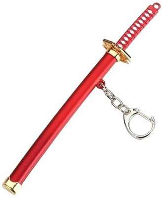 gtrp Katana Keychain with Push Button | Cool Anime Keychain 008 Key Chain