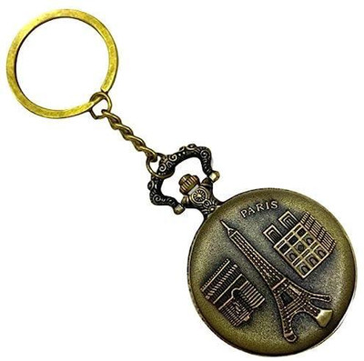 GKM Paris Eiffel tower Pocket watch keychain for boys & girls Key Chain