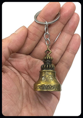 Jainzon Guardian Bell Key Chain | Guardian Bell For Bike |good Luck Key Chain_ak70 Key Chain