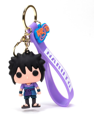 Daiyamondo Sasuke Epic Quest Exquisite 3D Broad Rubber Keychain to Channel Your Inner Ninja Key Chain