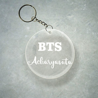 SY Gifts BTS Design With Acharyasuta Name Key Chain