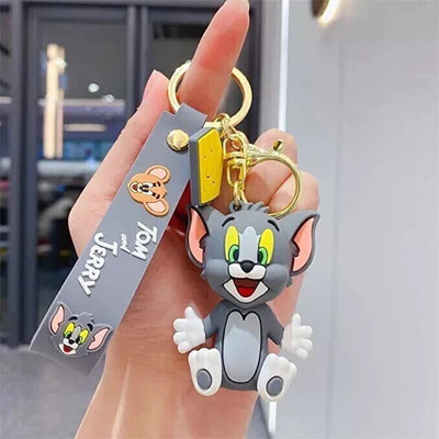 KYOP Cute 3D Tom Keychain Key Chain
