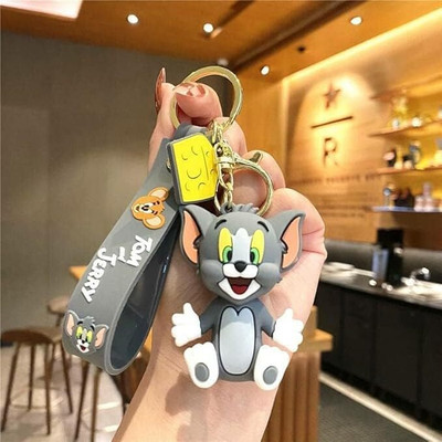 posxo Tom and Jerry Keychain Combo Set Couple Keychain for Girls Key Chain