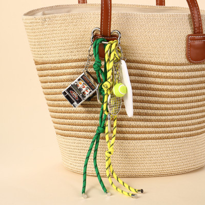 Salty Mini Slot Machine Bag Charm Key Chain