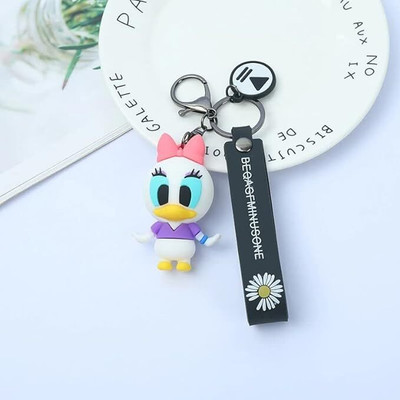 GKM Cute Duck Donald high quality keychain with hook & strap key ring Key Chain