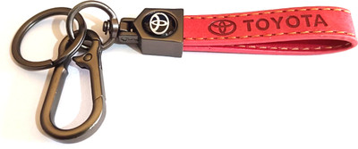 MISMIL car Key Crysta/Fortuner/hyrider/hycross Toyota Car leather Key Chain