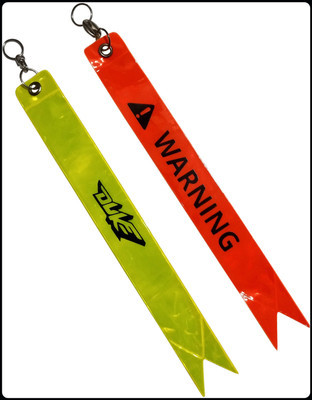 Meeko.com Safety Tag/Warning tag Fluorescent Reflector-KC Key Chain