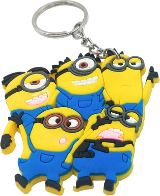 Key Era Best Friend And Family Minion Sigle Side Cartoon Key Chain