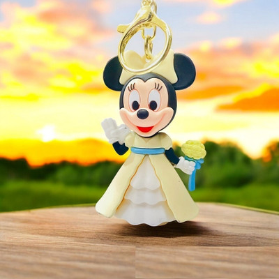 SSAppliances Charming Minnie Keychain in a Pretty Dress – Perfect Accessory for Disney Lovers Key Chain