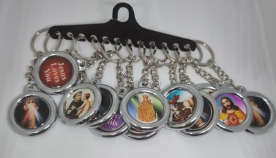 BLESSINGS Set Of 12 Assorted Keychain D Key Chain