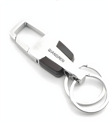 Quickshop Bharat Car & Bike Metal Keychain for Men | Premium Key Holder with Dual Rings Key Chain