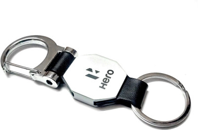 FLAMBE New Premium Leather Keychain Hero Design Key Chain