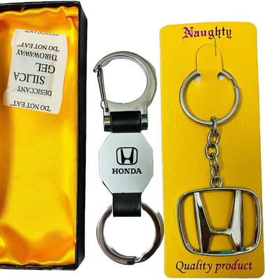 GKM Car Double sided hook with stainless steel keychain set keyring Key Chain