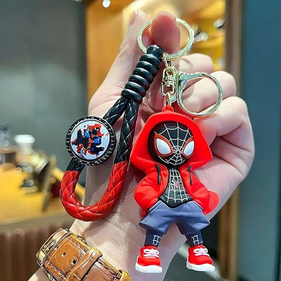 gtrp Cute Mask Man Hoddie Silicone 3D Key Chain with Strap Charm N06 Key Chain