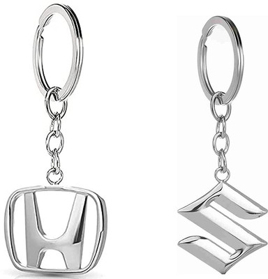 GSV Suzuki,HondaLogo silver metal Keychain best quality keychain Key Chain