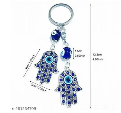 Shree Empire Latest evil eye 2 hand design Key Chain