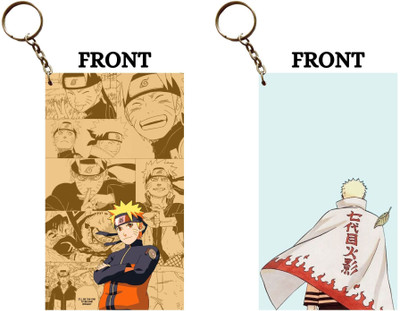 Hariyaali Enterprises LLP Naruto NARUTO CHILD TO HOKAGE THE MAN Unique Style 2 pcs Combo Key Chain